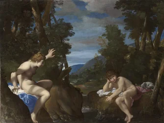 Salmacis und Hermaphroditus